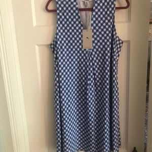 Tommy Bahama NWT Bonita check shift dress